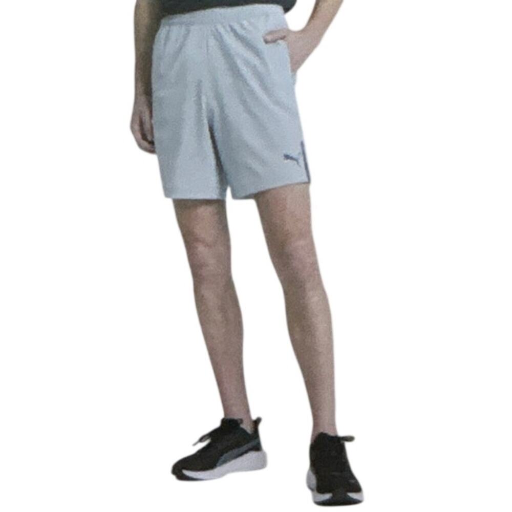 PUMA Men Gray Active Woven Shorts L
